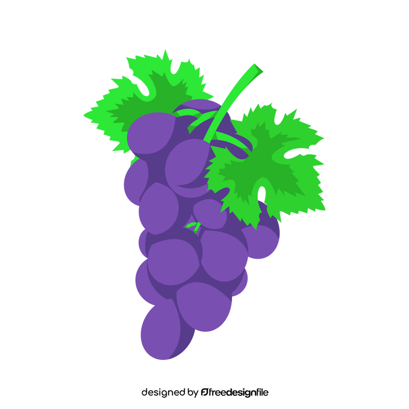 Spanish grapes clipart