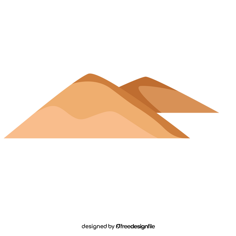 UAE desert clipart