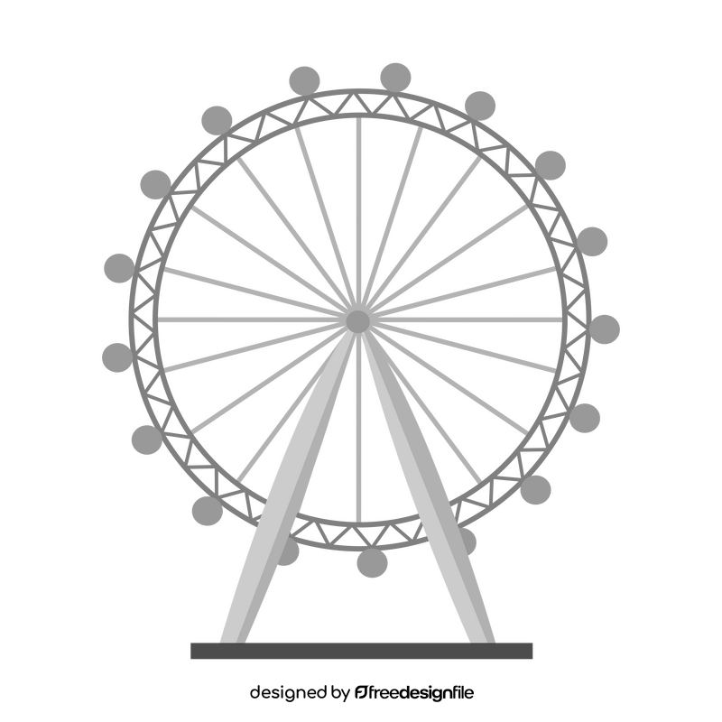 London Eye clipart