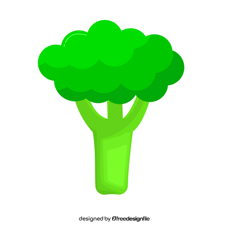 Broccoli vegetable clipart