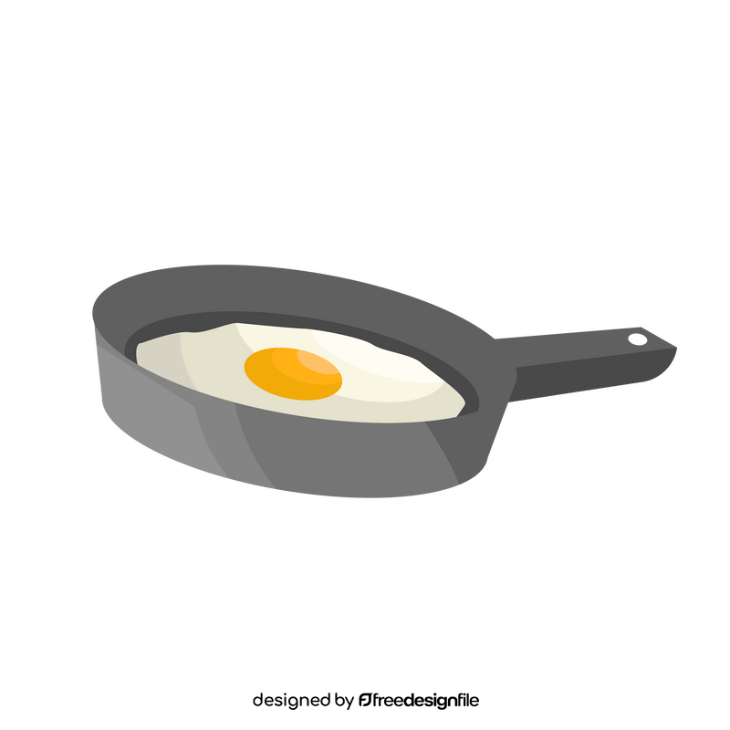 Fried egg clipart