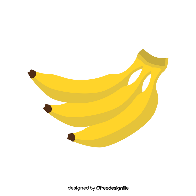 Banana, fruit, food clipart