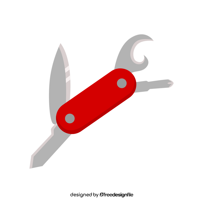 Pocket knife clipart