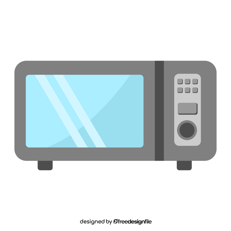 Microwave oven clipart