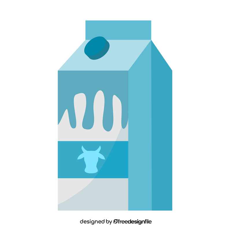 Milk carton clipart