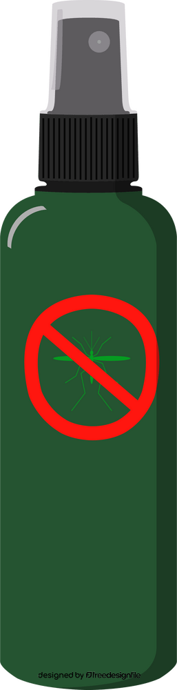 Insect repellent clipart