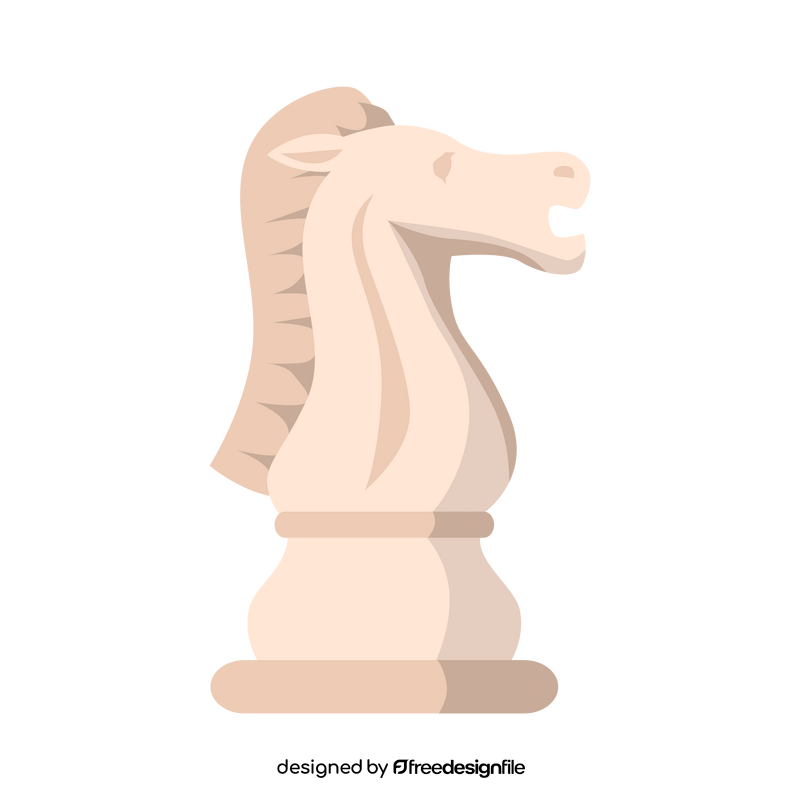 Chess knight clipart