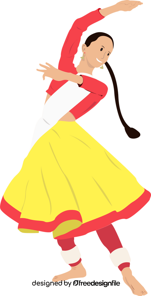 Dance Kathak clipart