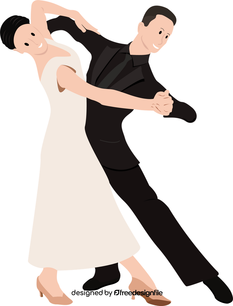 Ballroom dance clipart