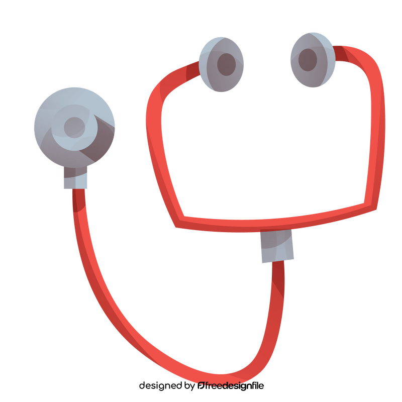 Stethoscope cartoon clipart