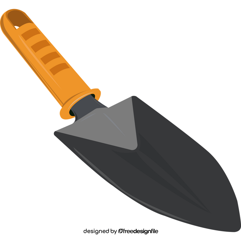 Garden shovel clipart