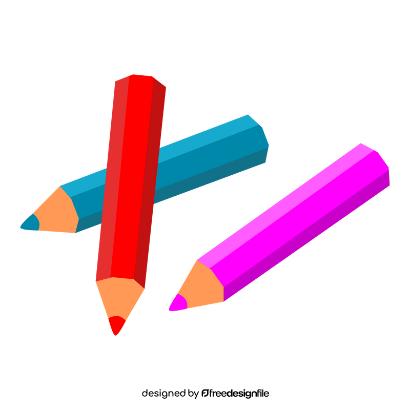 Color pencil clipart