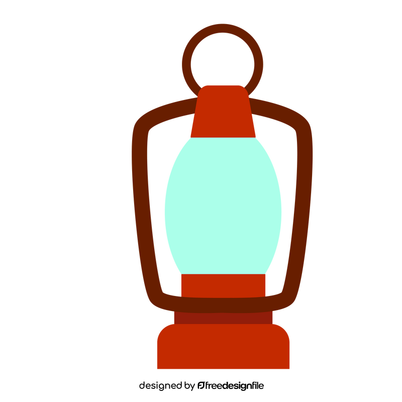 Camping lamp clipart