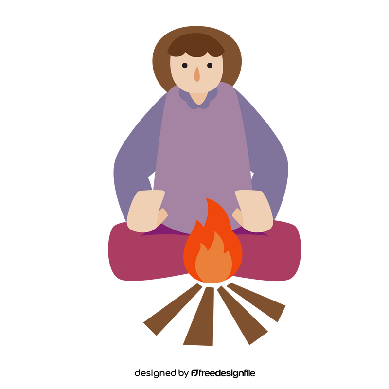 Bonfire clipart