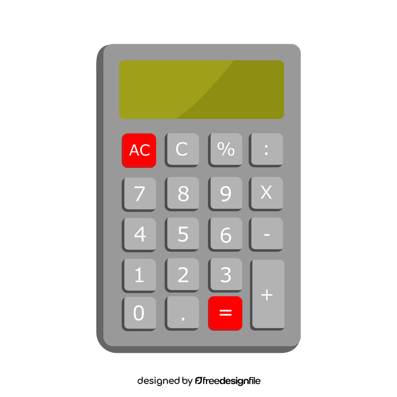 Calculator clipart