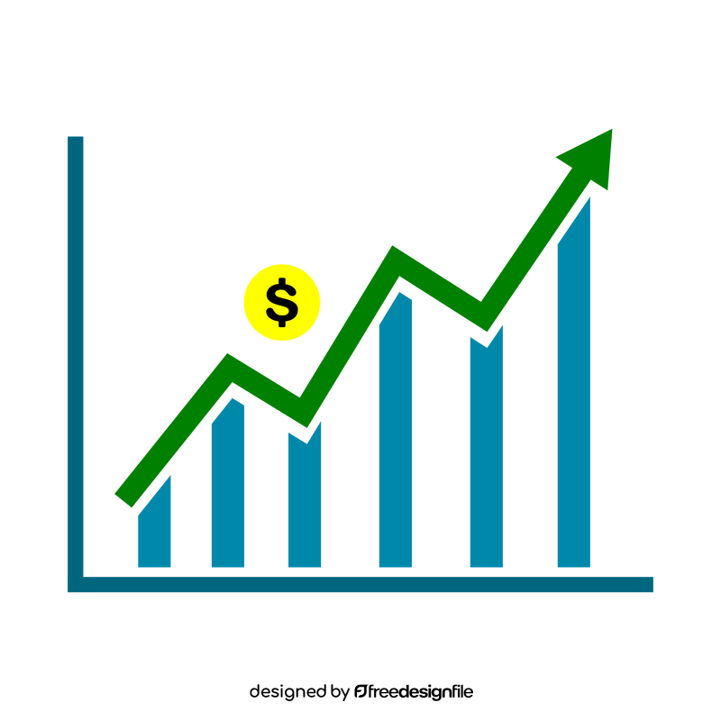 Growth chart clipart