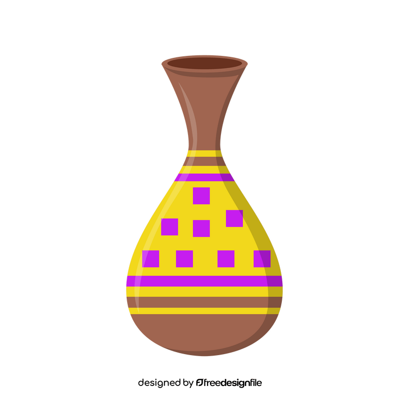 Pottery vase clipart