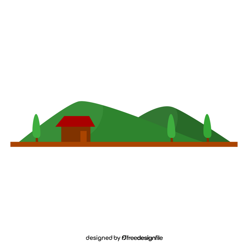 Miniatur landscape clipart