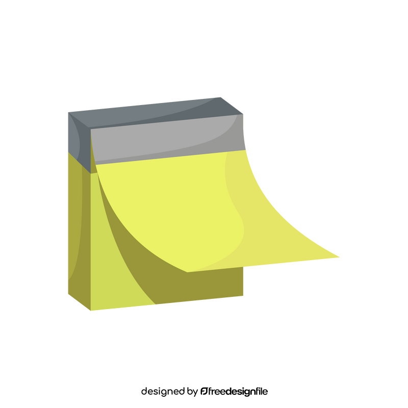 Sticky notes clipart