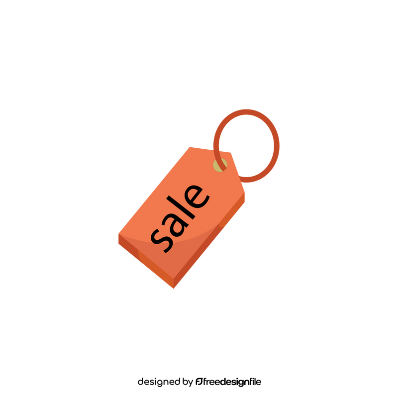 Sale tag clipart