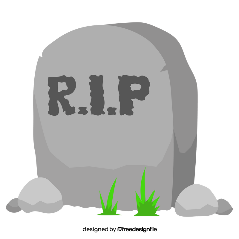 Halloween tombstone clipart