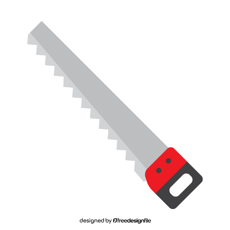 Hand saw clipart