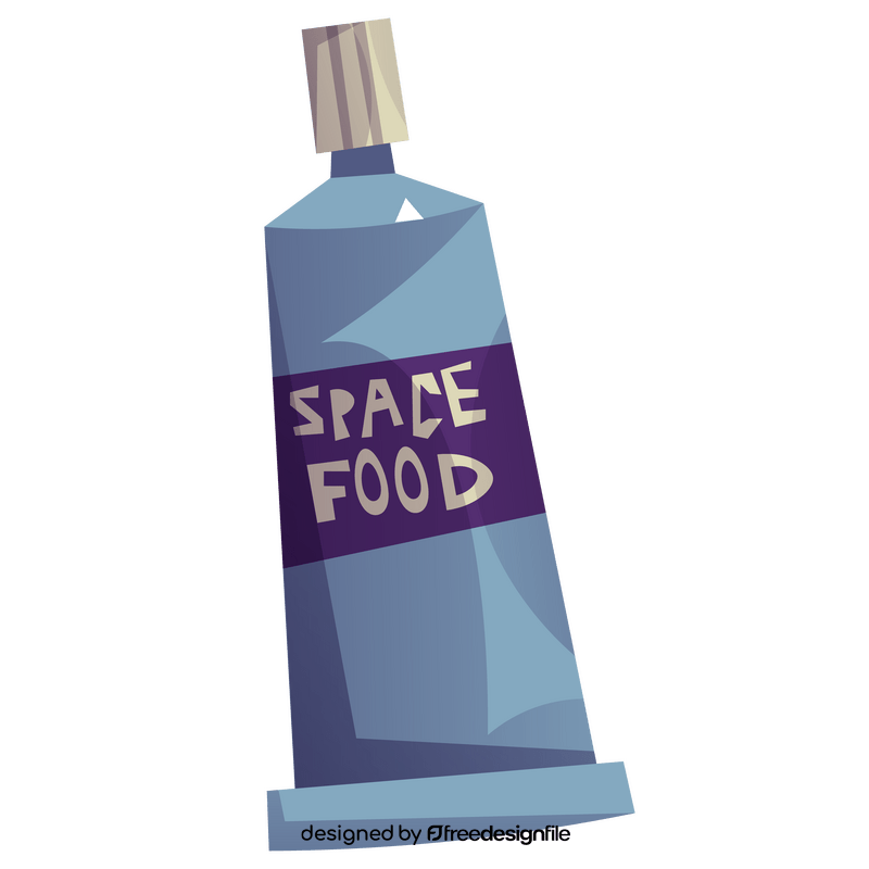 Space food illustration clipart