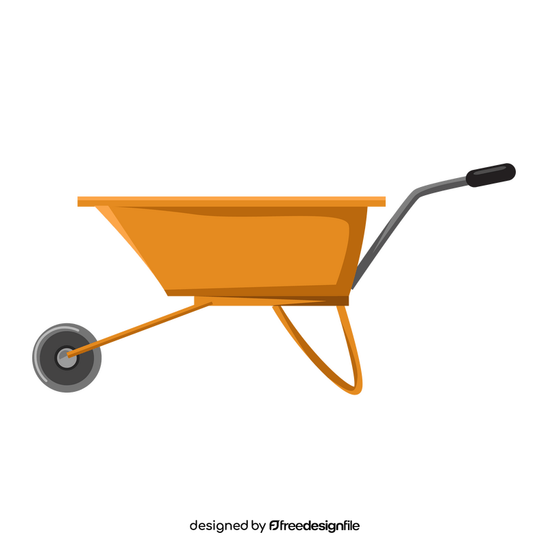 Wheelbarrow clipart