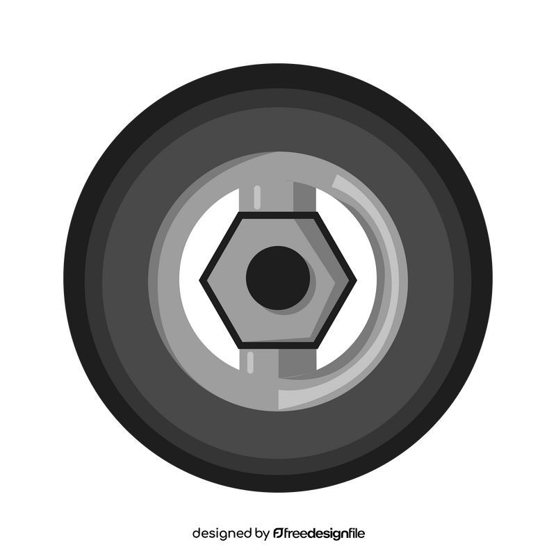 Truck tire clipart