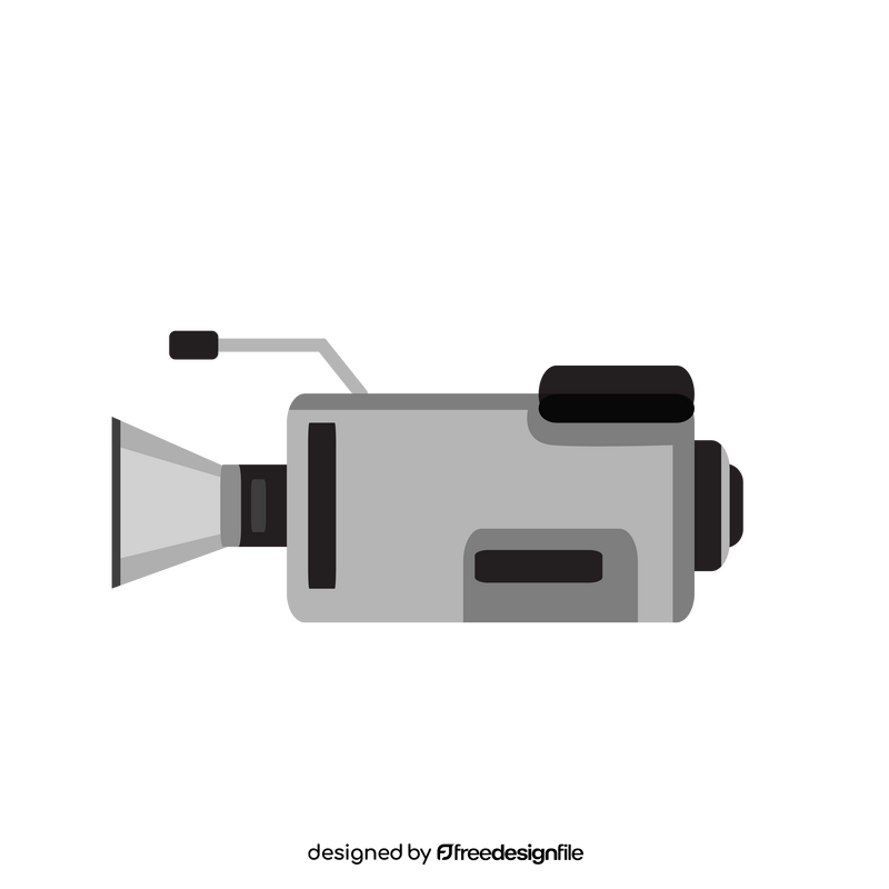 Video camera clipart