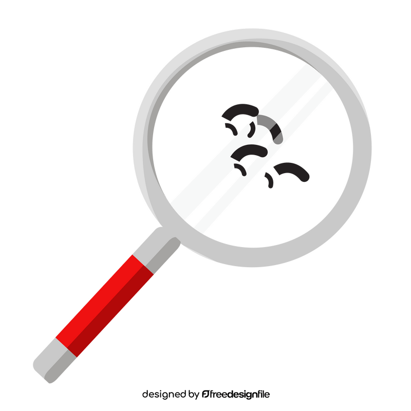 Magnifying glass clipart