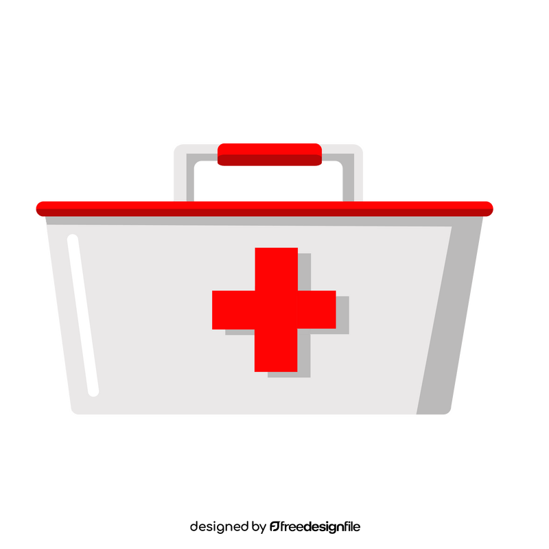 First aid kit clipart