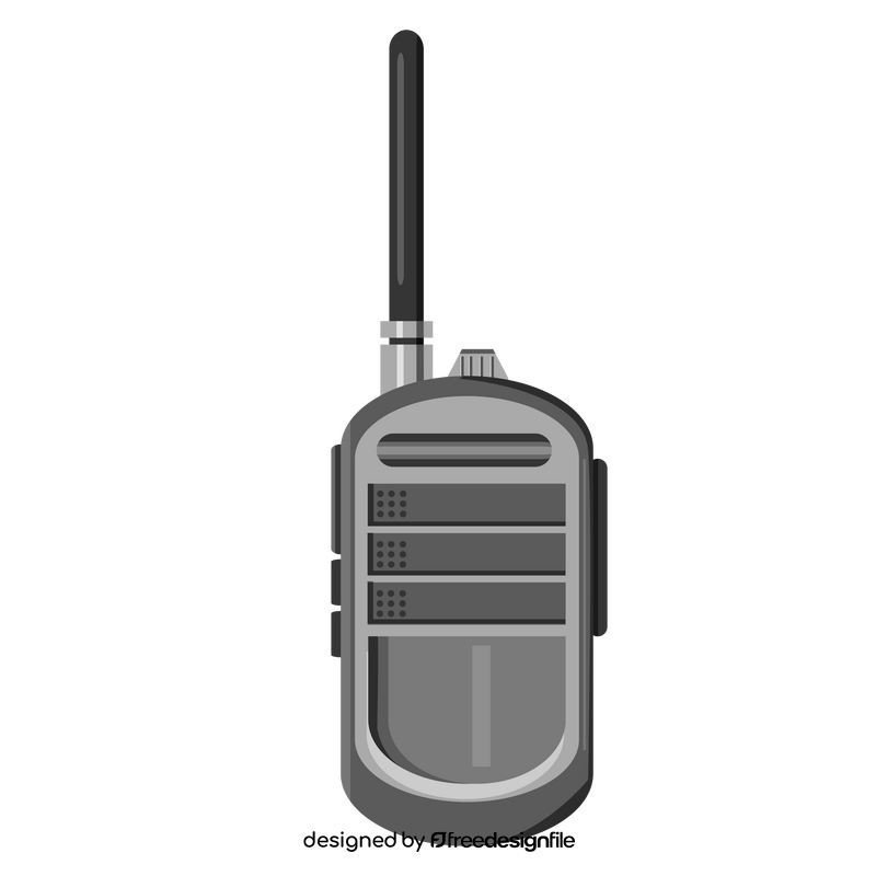 Walkie talkie clipart