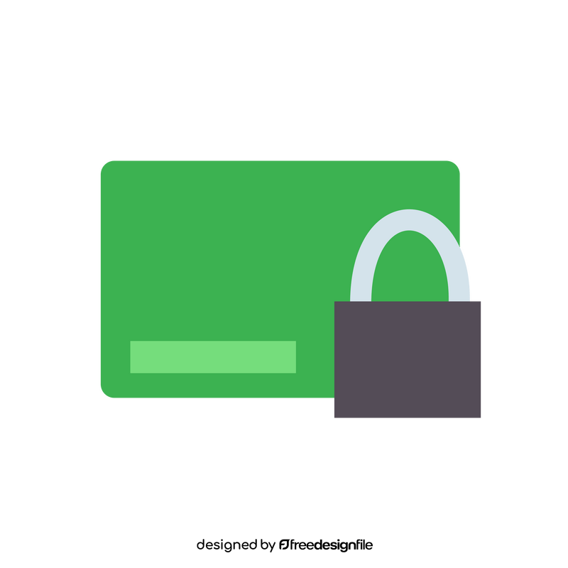 Credit card clipart