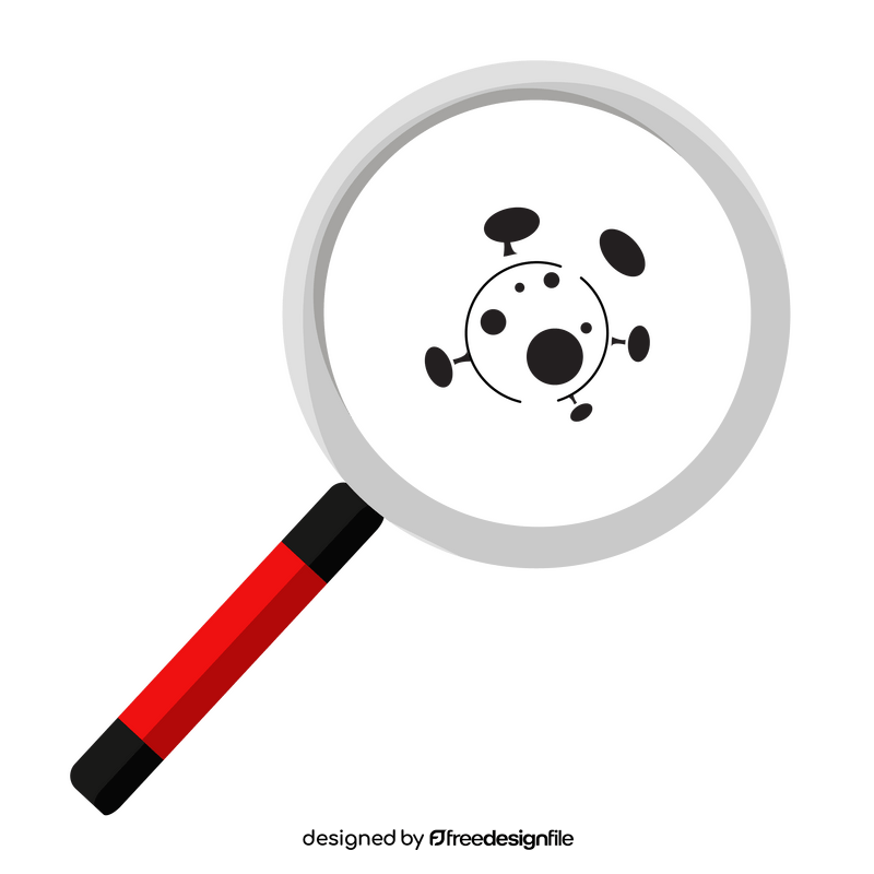 Magnifying glass clipart