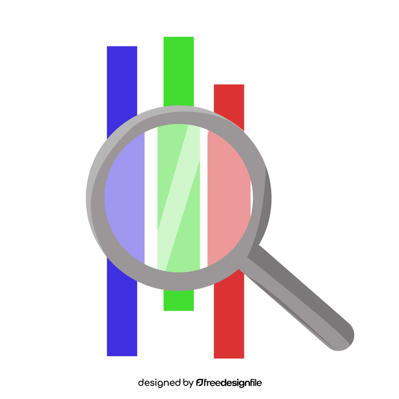 Magnifying glass clipart