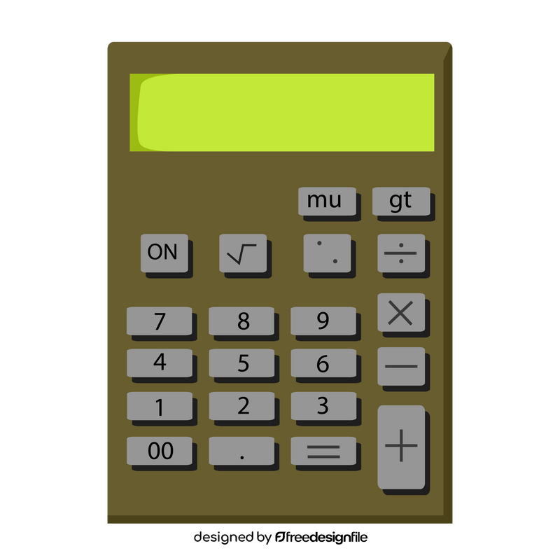 Calculator clipart