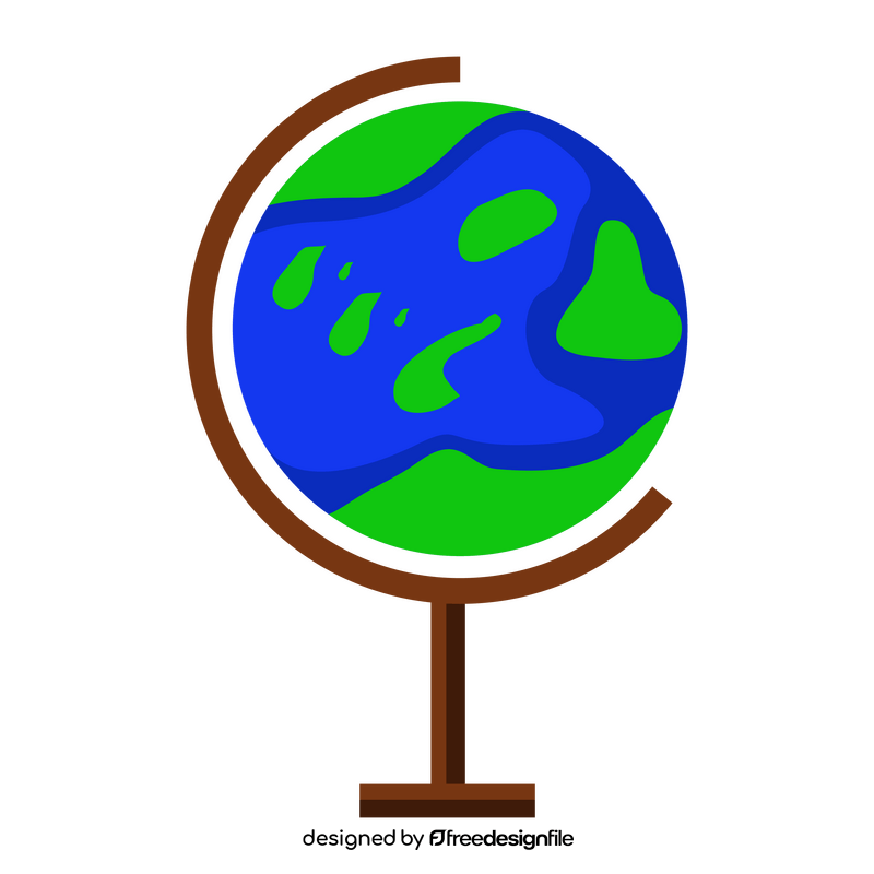 Earth globe clipart