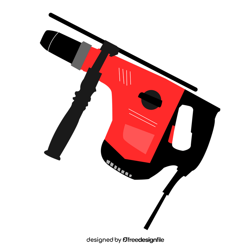 Electric drill clipart