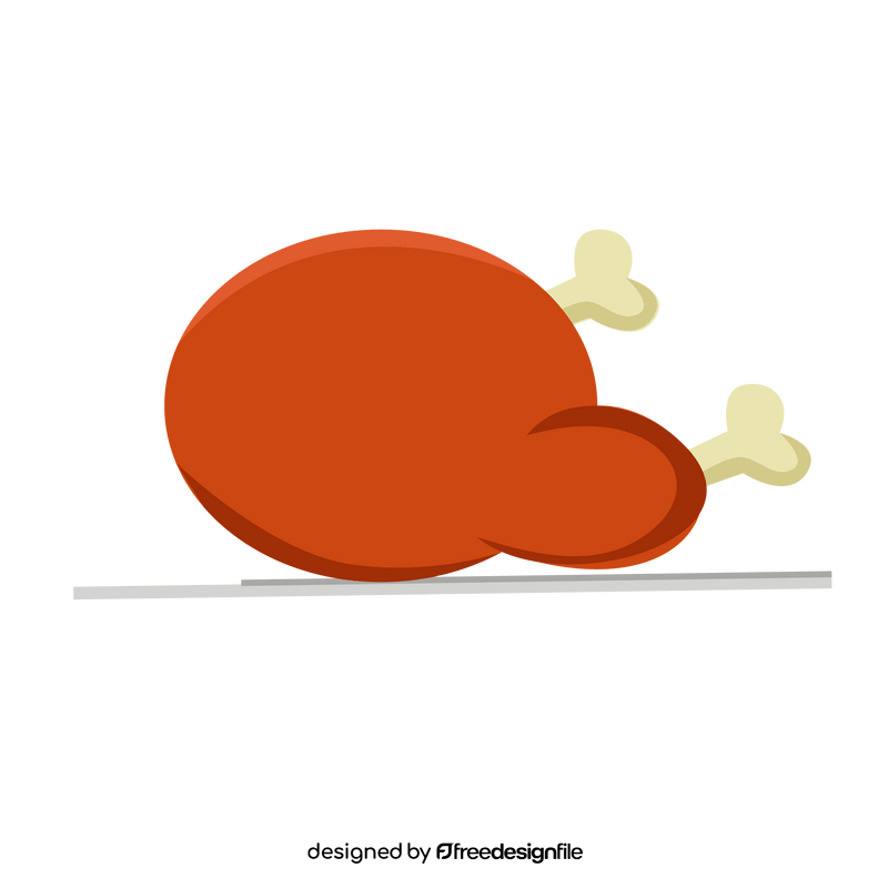 Chicken meat clipart