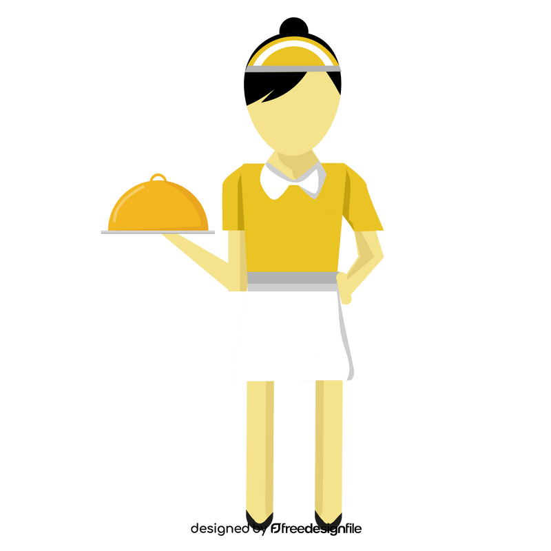 Waiter clipart