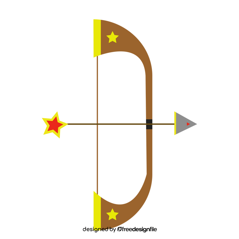 Archery bow clipart