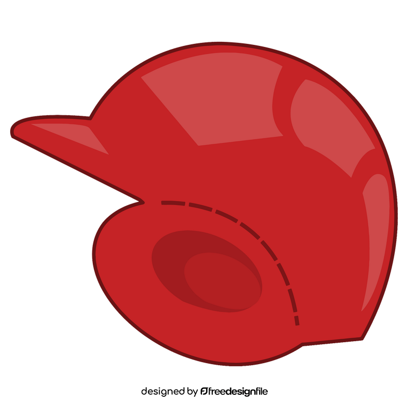 Baseball helmet clipart