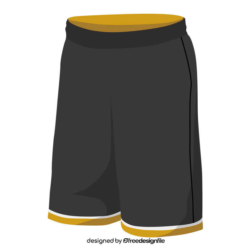 Basketball shorts clipart