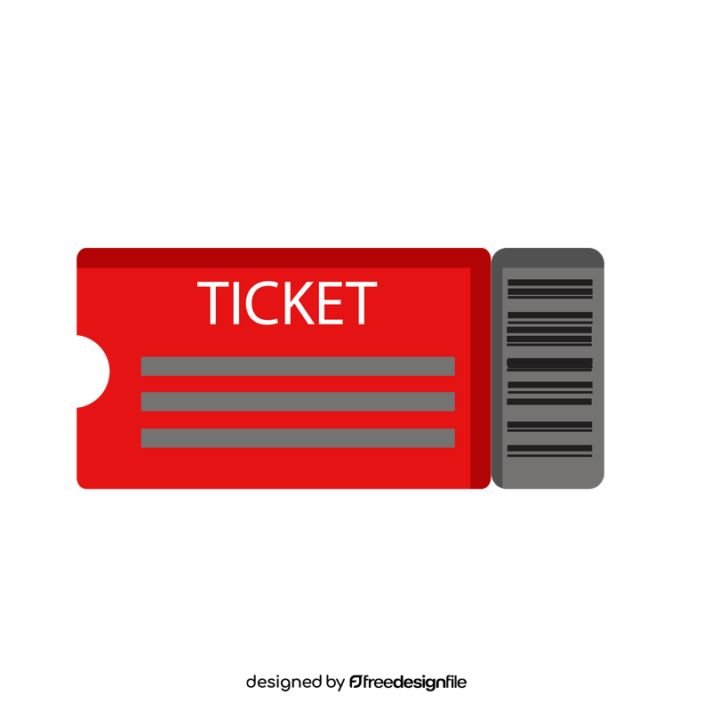 Ticket clipart