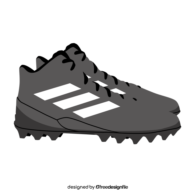 Football soccer shoes clipart