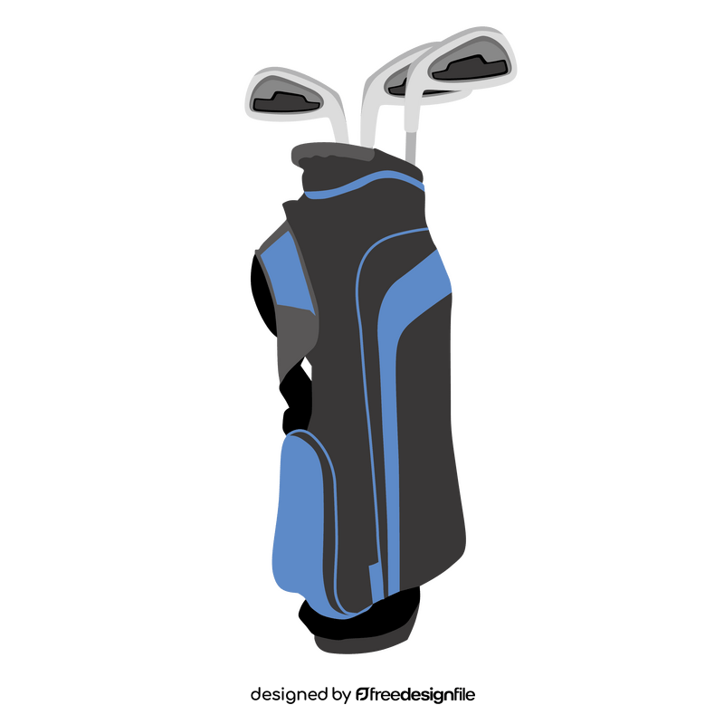 Golf bag clipart