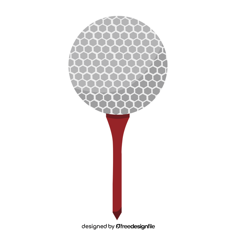 Golf tee clipart