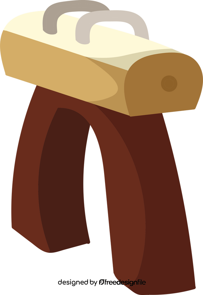 Pommel horse clipart