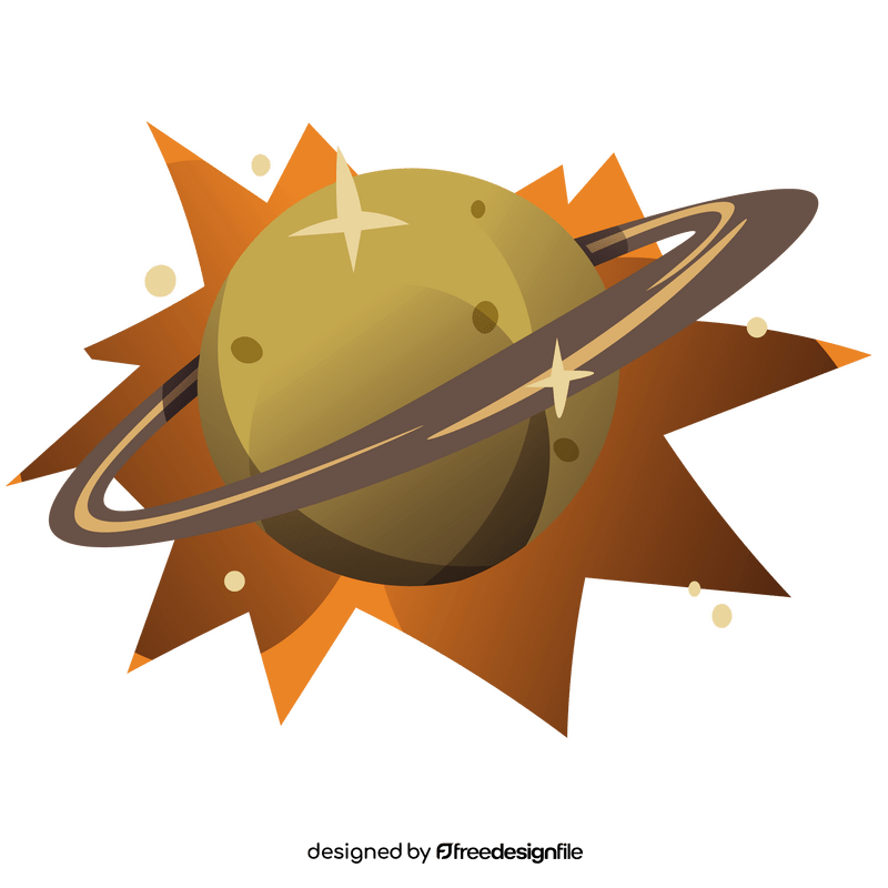 Free galaxy planet clipart